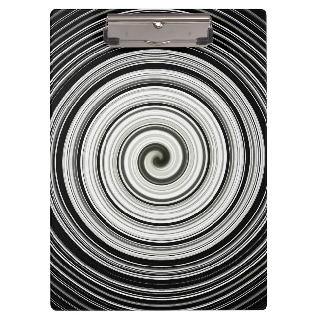 Pranchetas Espiral Preto E Branco (Frente)