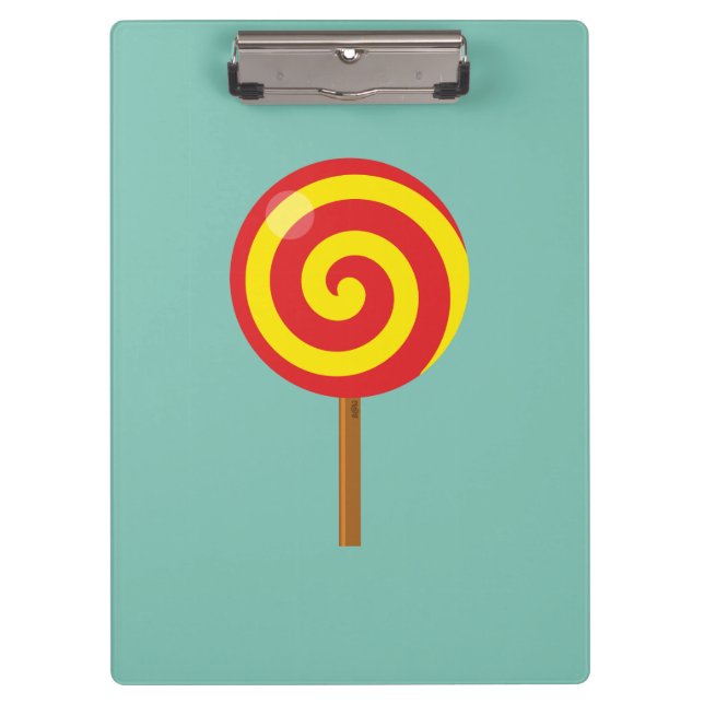 Pranchetas Espiral Red Yellow Lollipop (Frente)