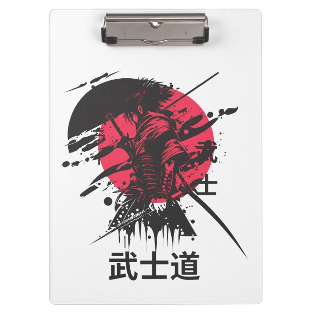 Pranchetas Espírito Bushido: Estética do Guerreiro Samurai (Frente)