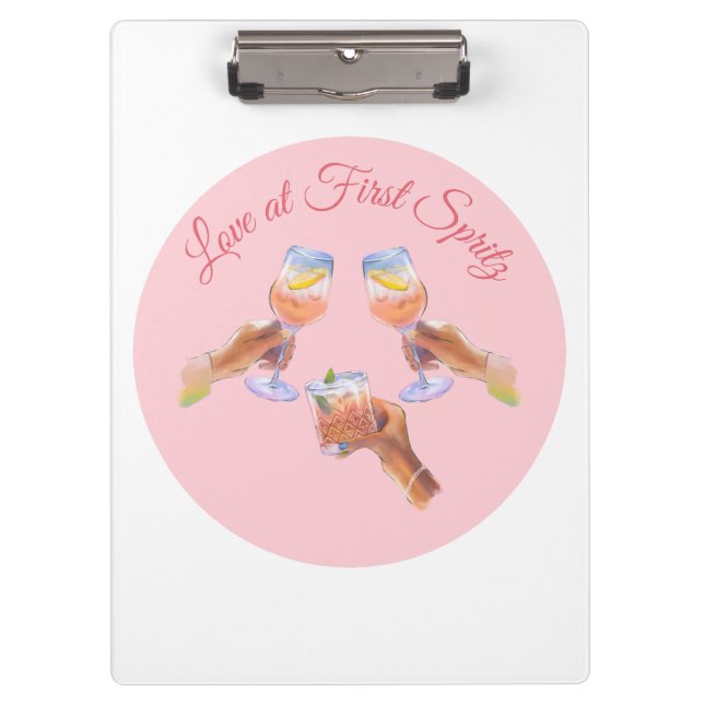 Pranchetas Esquadrão Spritz | Tema da Festa de solteira do Ap (Frente)