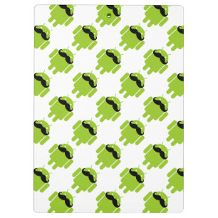 Pranchetas Estilo Bigode Excêntrico do Robô Android