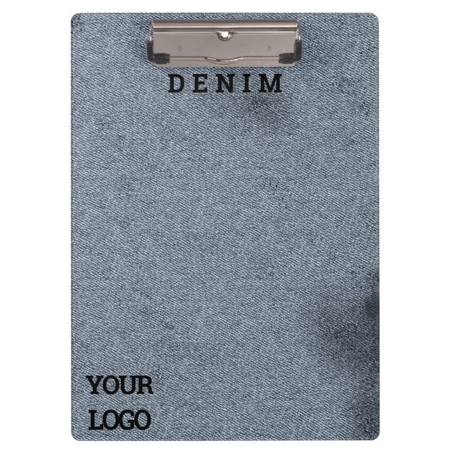 Pranchetas Estilo Exclusivo de Denim Sujo (Frente)