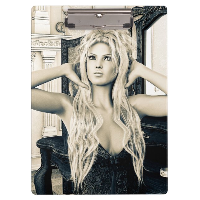 Pranchetas Estilo Vitoriano da Manhã Vintage (Frente)