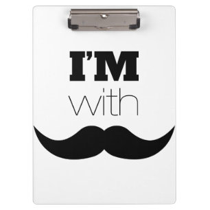 Pranchetas Estou com bigode