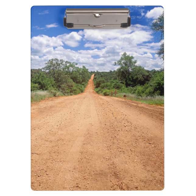 Pranchetas Estrada de terra, Parque Nacional Kruger, Mpumalan (Frente)