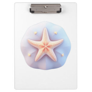 Pranchetas Estrela-do-mar em uma Pedra de Forma Única