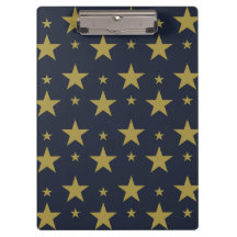 Estrelas do ouro em azul Marinho - Elegante e Eter