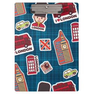 Pranchetas Eu amo Londres