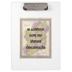 Pranchetas Eu Amo Meus Ancestrais Irlandeses   Portas copos p