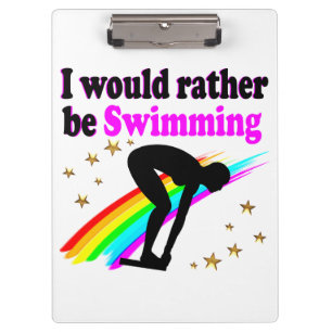 PRANCHETAS EU PREFERENCIALMENTE NADANDO O PINK RAINBOW DESIGN