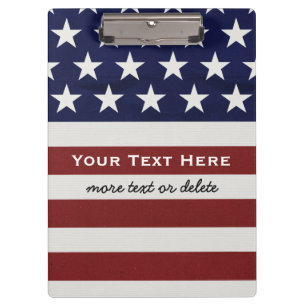 Pranchetas EUA bandeira americana costume patriótico do 4 de