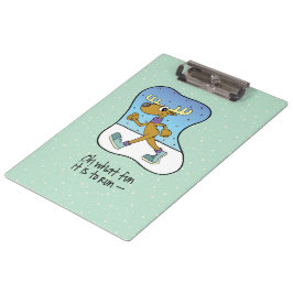 Pranchetas Exercício Corrente de Reindeer Natal