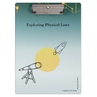 Pranchetas Exploring Physical Laws Clipboard