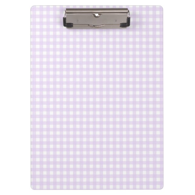 Pranchetas F & L Pink Gingham (Frente)