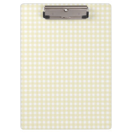 Pranchetas F & L Yellow Gingham