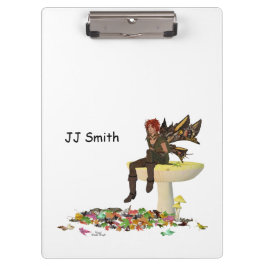 Pranchetas Fada De Menino Irlandês Na Área De Transferência D