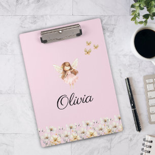 Pranchetas Fairy Cute Garden Encantado Nome Personalizado
