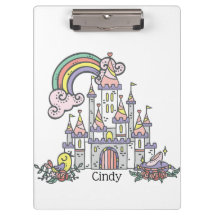 Fairytale Castle Princess Custom Name