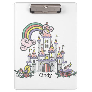 Pranchetas Fairytale Castle Princess Custom Name