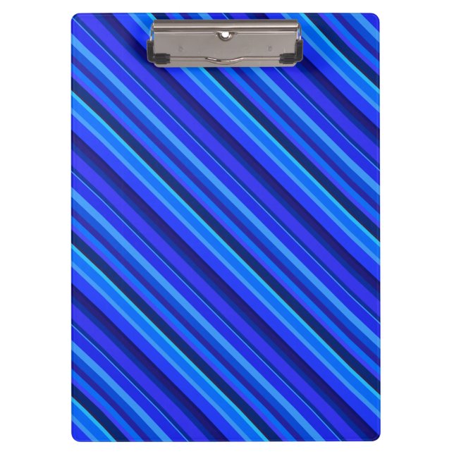 Pranchetas Faixa diagonal azul (Frente)