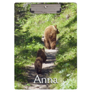 Pranchetas Família Brown Bear