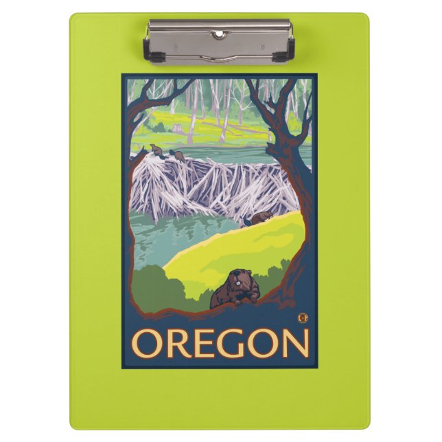 Pranchetas Família dos castores (Frente)