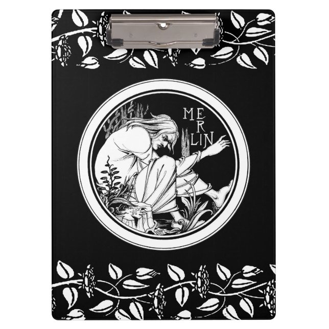 Pranchetas Fantasia Merlin Art Nouveau (Frente)