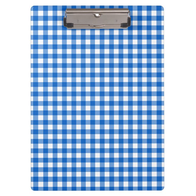 Pranchetas Faye e Laure Blue Gingham (Frente)