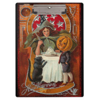 Feliz Halloween Retro Poster