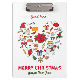 Pranchetas Feliz Natal e Ano Novo Minimalista