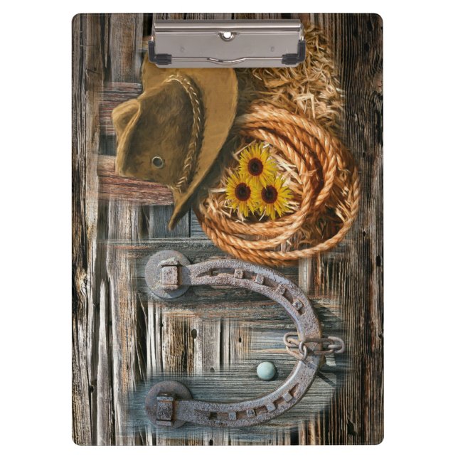 Pranchetas Ferradura ocidental do cowboy Hat Lasso (Frente)