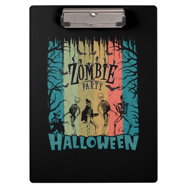 Pranchetas Festa Zombie, Halloween (Frente)