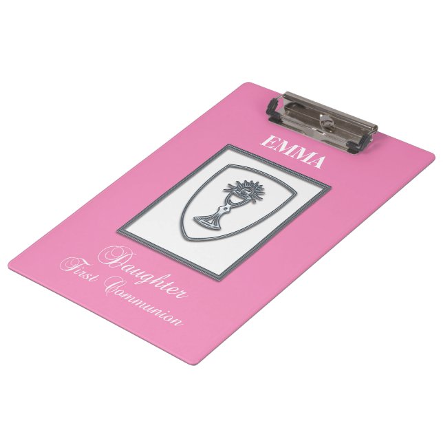 Pranchetas Filha, Primeira Comunhão Silver Chalice (Inclinado)