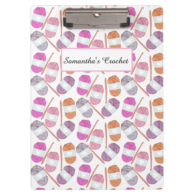 Pranchetas Fios de Artesanato Crochet (Frente)