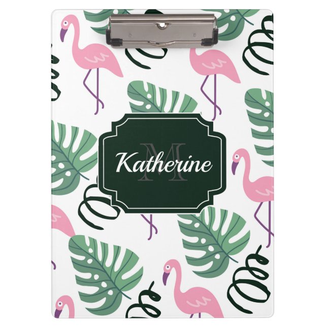 Pranchetas Flamingo Pattern (Frente)