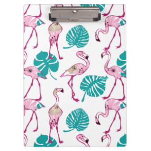 Pranchetas Flamingos cor-de-rosa