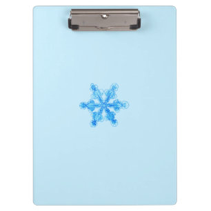 Pranchetas Floco de neve azul