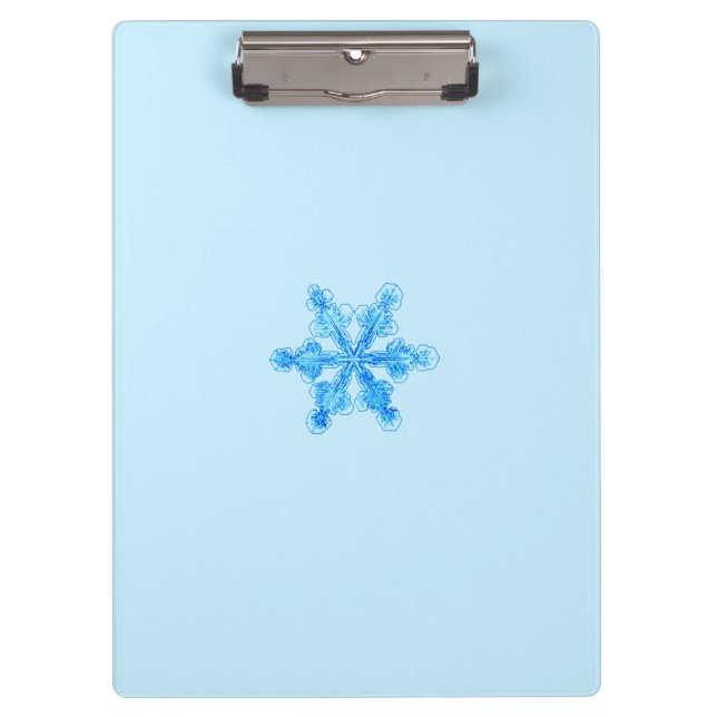 Pranchetas Floco de neve azul-inverno (Frente)