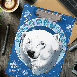 Pranchetas Flocos de neve do Urso Polar