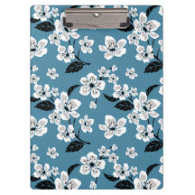 FLOR DE CEREJEIRA - SAKURA (AZUL FUMÊ)