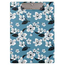 PRANCHETAS FLOR DE CEREJEIRA - SAKURA (AZUL FUMÊ)
