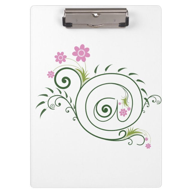 Pranchetas Floral Arroba Florescer (Frente)