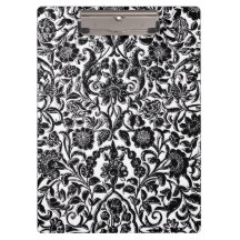"Floral Monocromático" Capa Dura Artística Espiral
