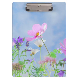 Pranchetas Flores bonito em cores delicadas