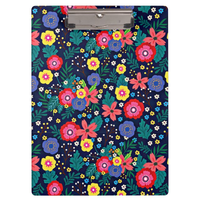 Pranchetas Flores Decorativas E Folhas Padrão-48675 (Frente)