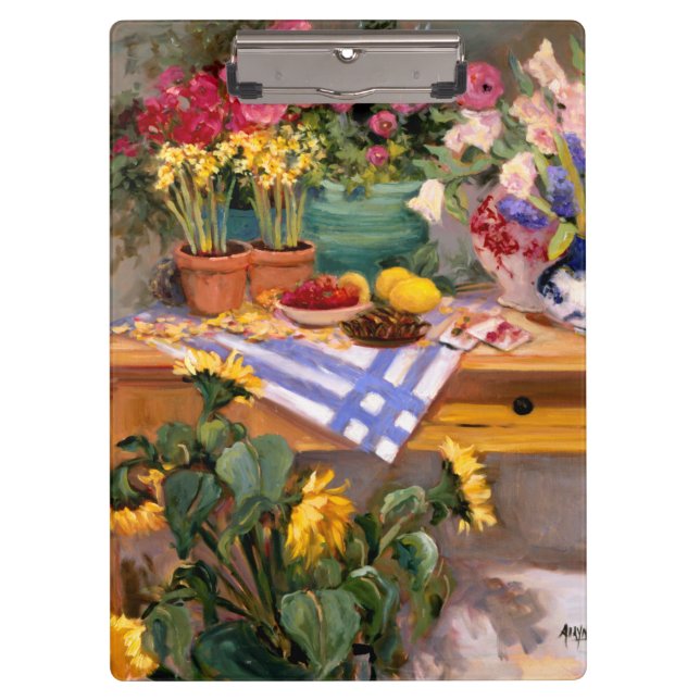 Pranchetas Flores frescas mim (Frente)