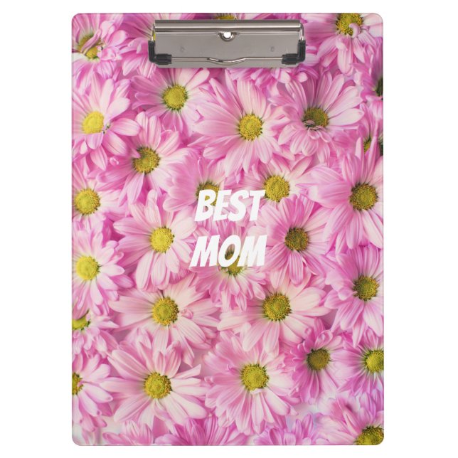 Pranchetas Flores Rosa com texto (Frente)