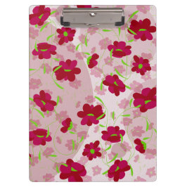 Pranchetas Flores rosa e vermelha - Floral