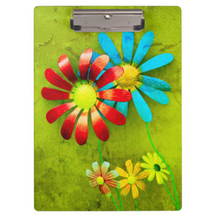 Pranchetas Flores Rustic Metal Garden