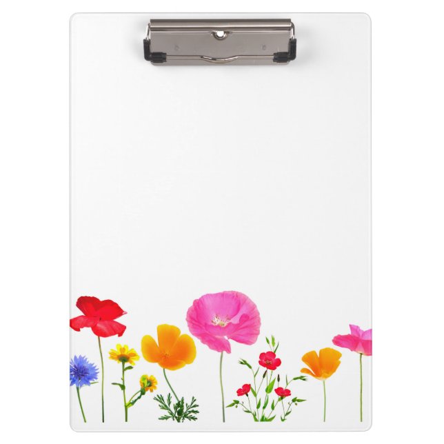 Pranchetas flores selvagens do prado (Frente)